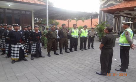 Apel Pengamanan Tahun Baru 2015