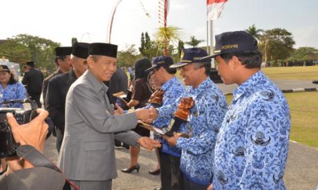 Penilaian Perpustakaan Sastra Utama Kelurahan Sesetan Tingkat Nasional