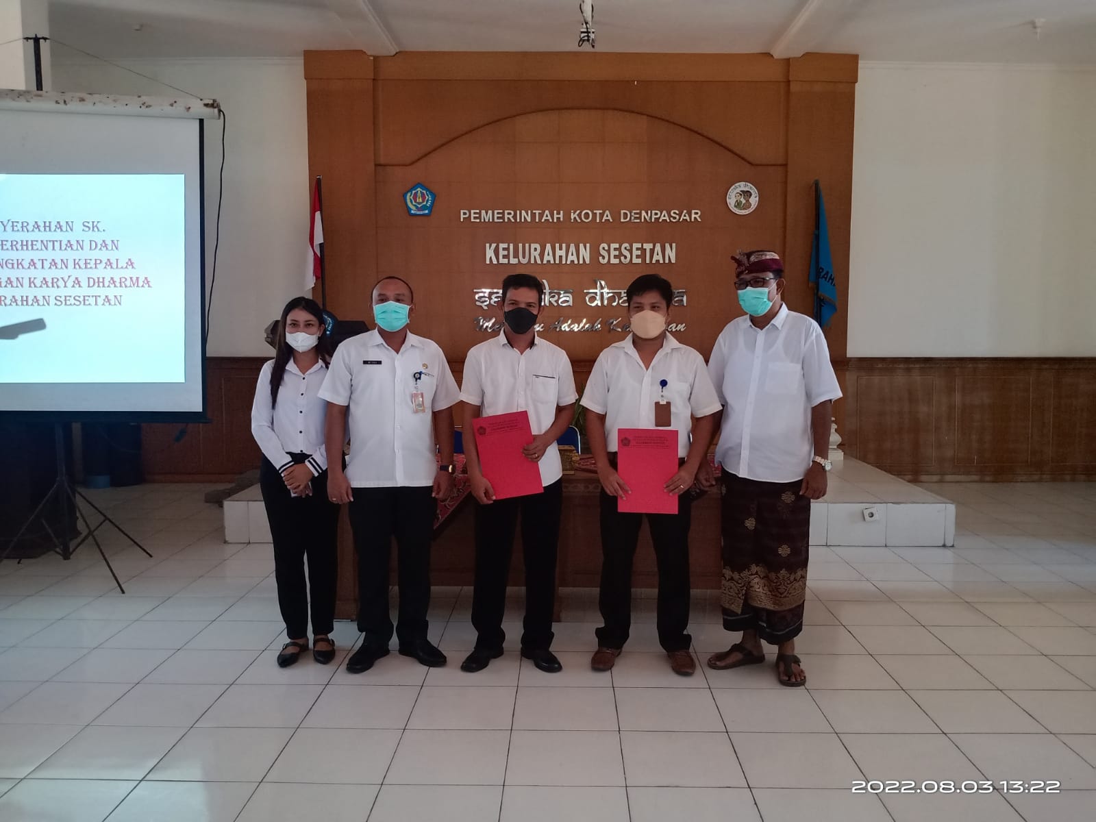 Sertijab Kaling Karya Dharma