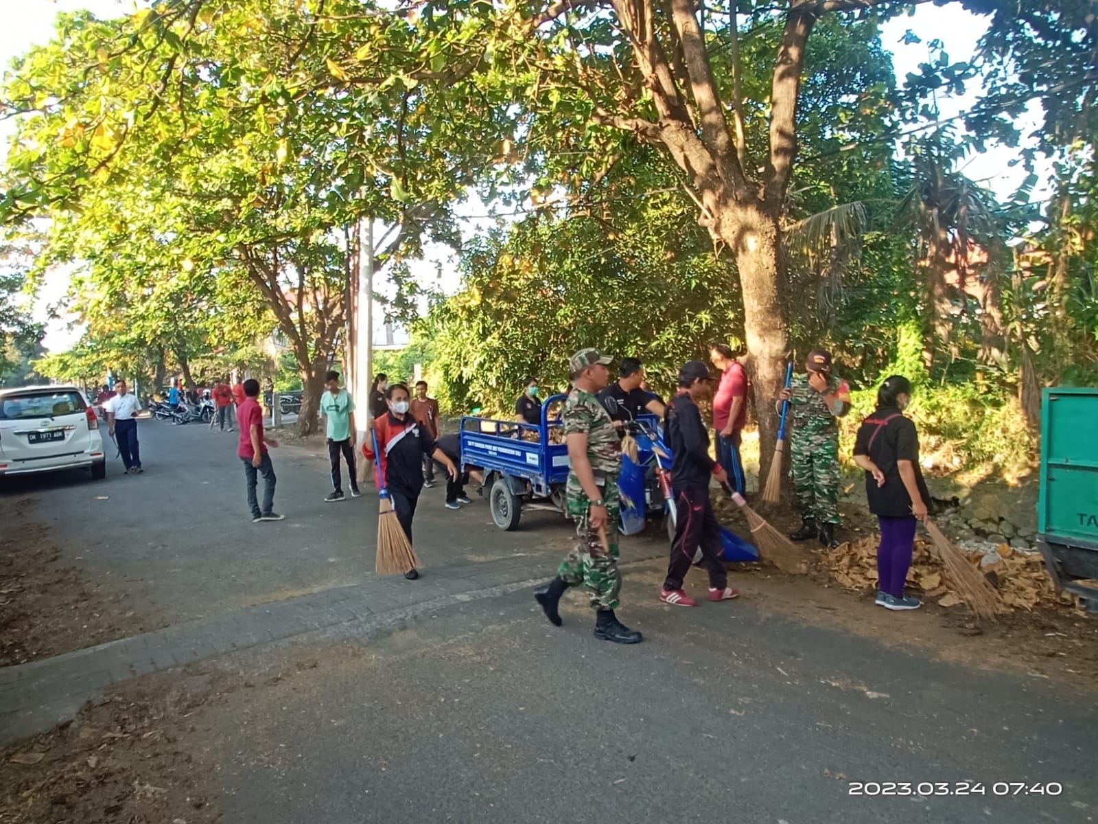 Kerja Bakti Perayaan Tumpek Uye 2023