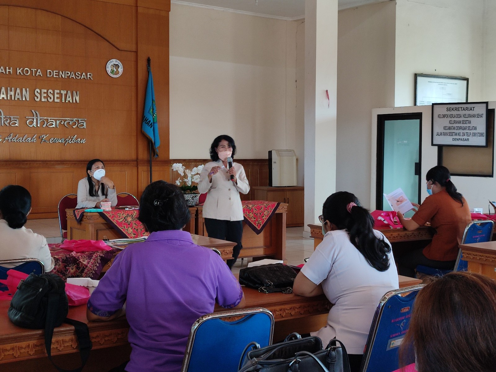 Kader Posyandu Sesetan Terima Penyuluhan Kesehatan Gigi Poltekkes Kemenkes Denpasar